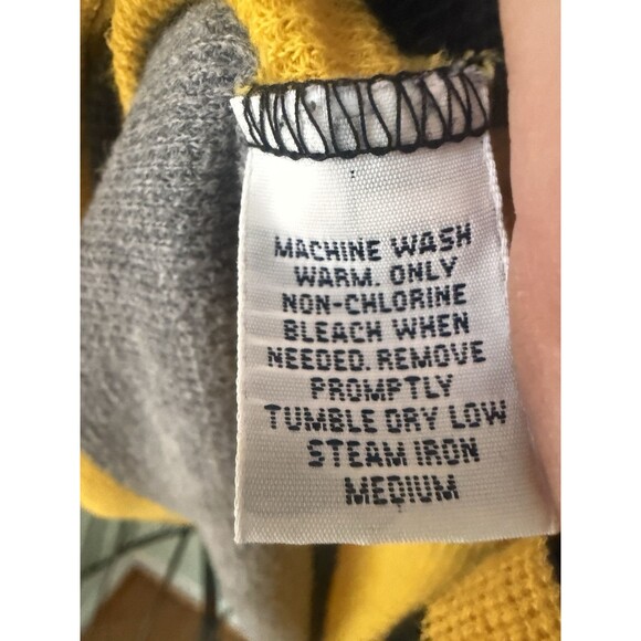 Polo Sport Ralph Lauren Men’s Sweater Gray And Yellow Size L - Picture 6 of 6